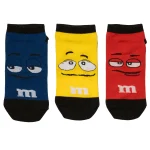 پک 3 جفتی جوراب طرح m&m's